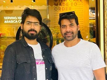 Founder Shivanshu Mishra with Celebrity 1